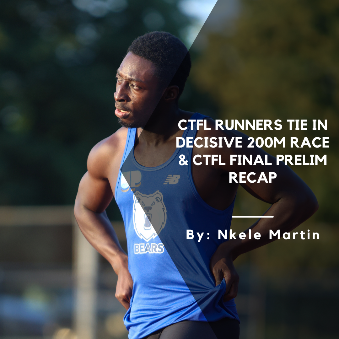 CTFL runners tie in decisive 200m race Canadian Track and Field League