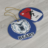 Bears Ceramic Ornament
