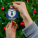 Bears Ceramic Ornament