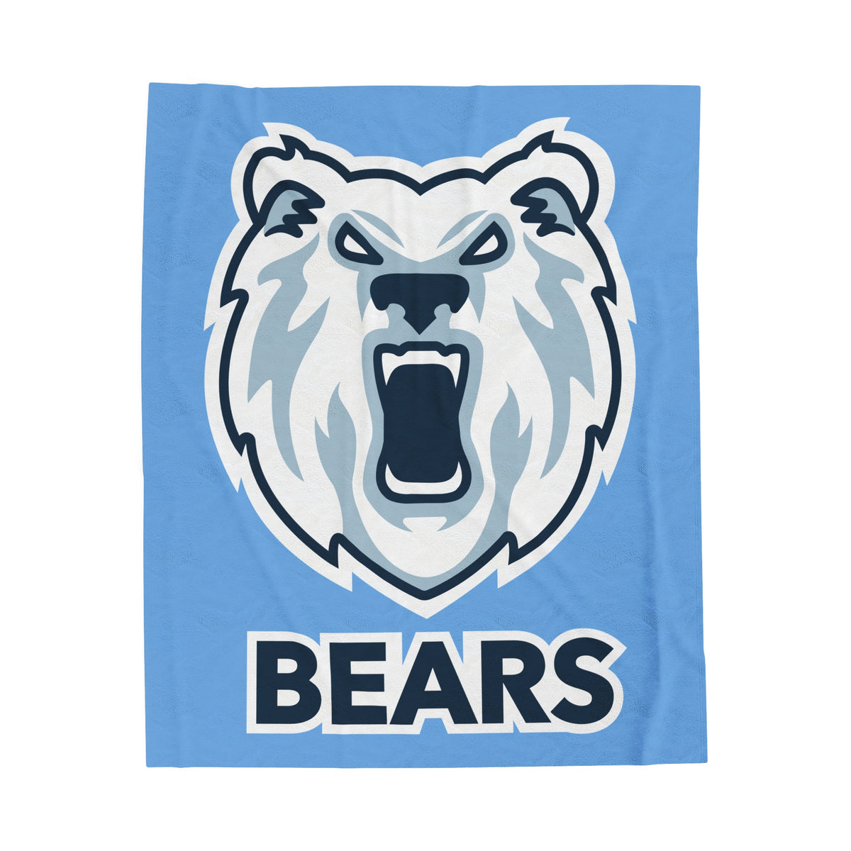 Bears Cozy Velveteen Plush Blanket