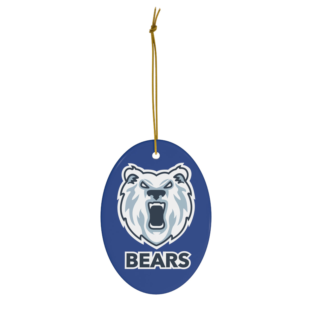 Bears Ceramic Ornament