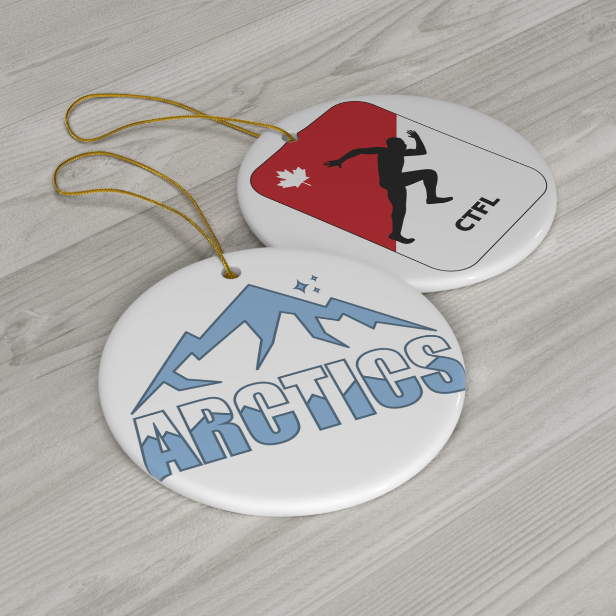 Arctics Ceramic Ornament