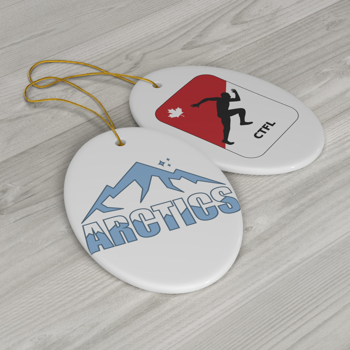 Arctics Ceramic Ornament