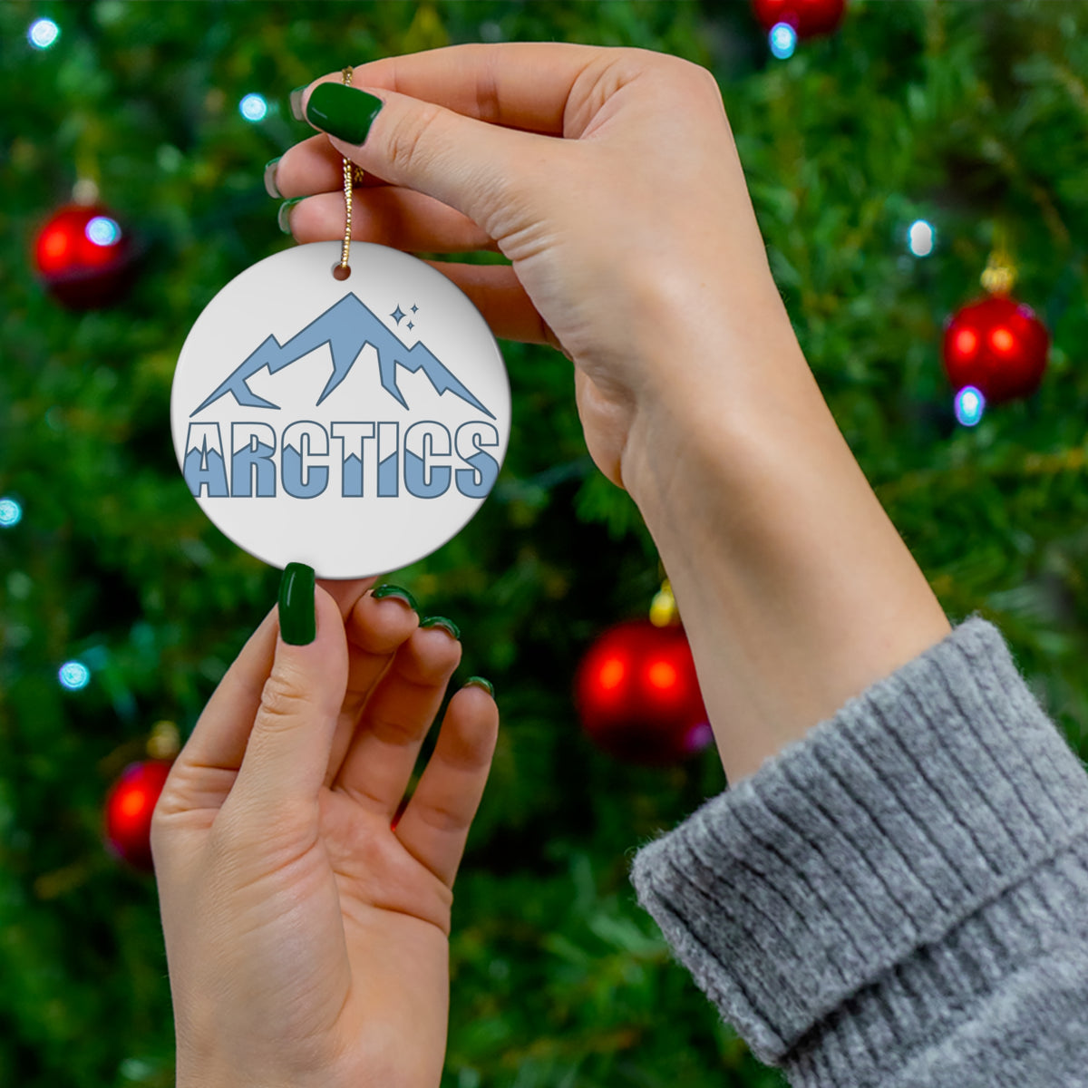 Arctics Ceramic Ornament