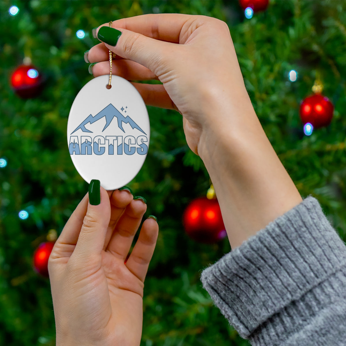 Arctics Ceramic Ornament