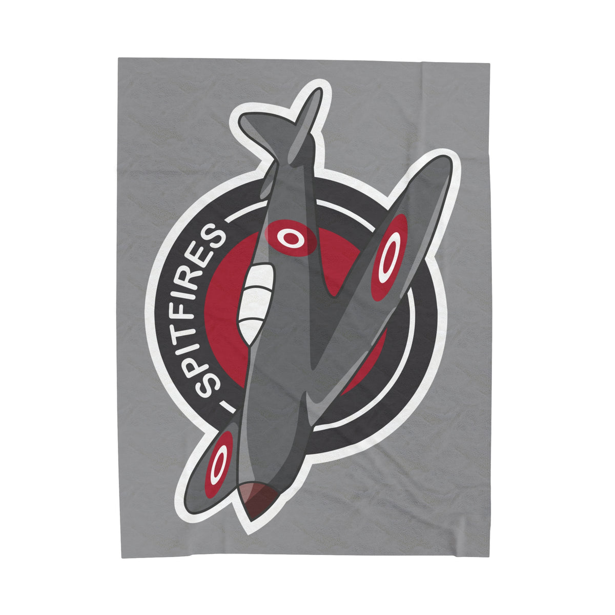 Spitfires Cozy Velveteen Plush Blanket