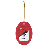 Spitfires Ceramic Ornament